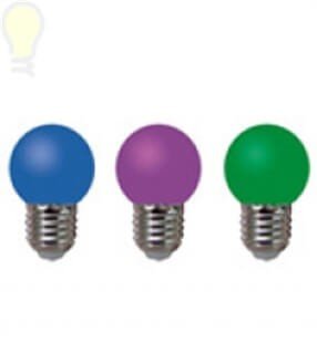 لامپ ال ای دی0.6 وات رنگی(لامپ چراغ خواب) نمانور
