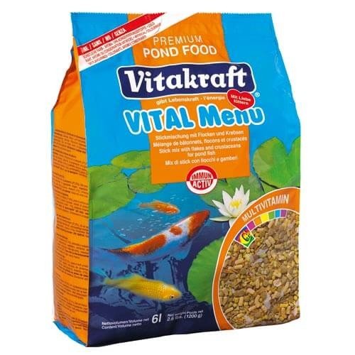 غذای میکس تقویتی ویتامینه ماهیان کوی 1 لیتر ویتاکرافت