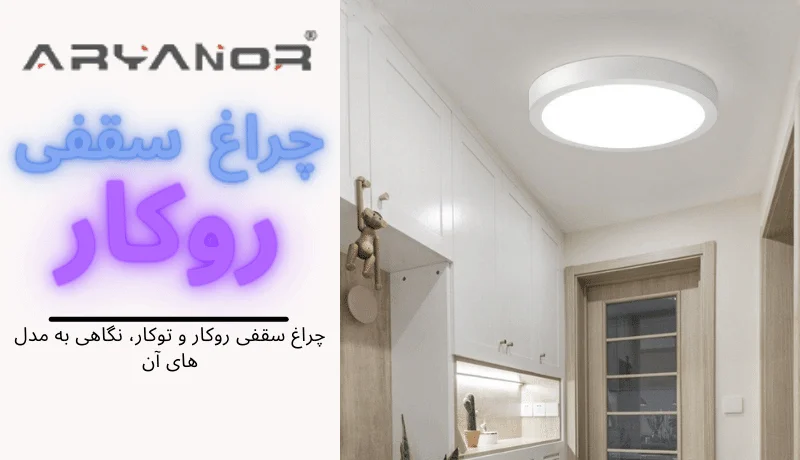 Surface ceiling lights